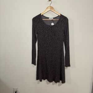 Michael Stars Jasper Rib Knit Dress NWT Women’s Small – Long Sleeve Crew Neck